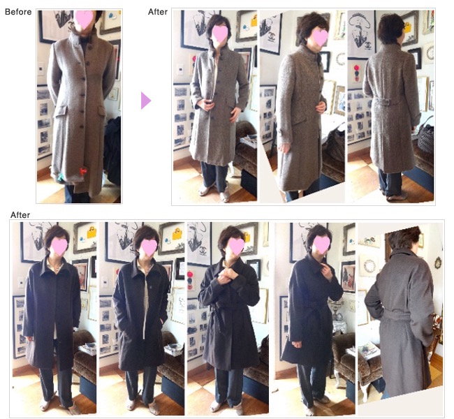 クラシックコート お直し,ベーシックコート,コートお直し,ラグジュアリーお直し,表参道 お直し,アウター お直し 表参道,洋服お直し