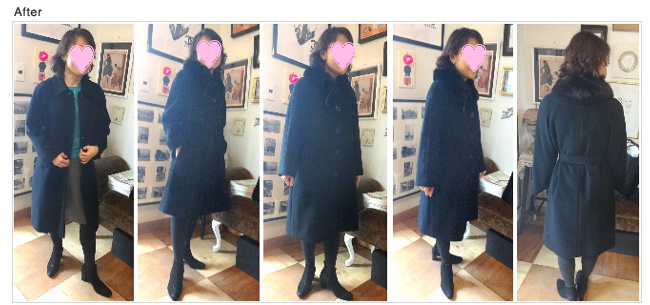 コートお直し,レディース,レディース お直し,青山 お直し,表参道 お直し