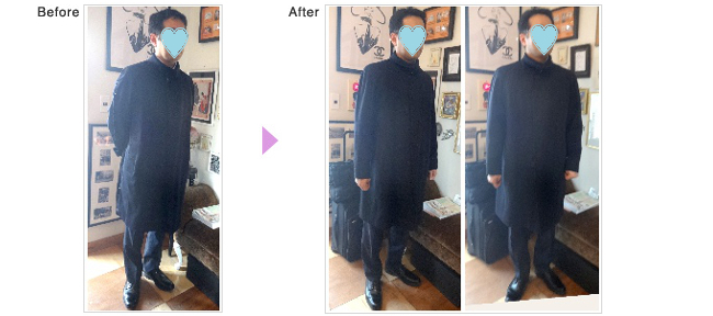 Burberryウールステンカラーコート,バーバリーウールステンカラーコート,メンズコート,ブランドコート,お直し,メンズ,ハイブランド,アウターお直し,コート　リサイズ,アウター　リサイズ