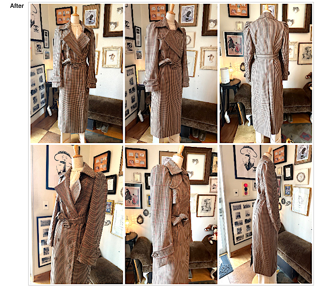 ロングコート,ロングコートお直し,ロングコート　お直し,ラグジュアリーお直し,表参道　お直し,リサイズ,コート  お直し　表参道