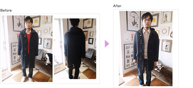 ダッフルコート,コートお直し,ウールコート,アウター　お直し,ラグジュアリーお直し,アウター　お直し　表参道,コート　リサイズ,アウター　リサイズ,リサイズ  服,受け継い　服　リフォーム　お直し,大切な人からの服お直し,服　お直し