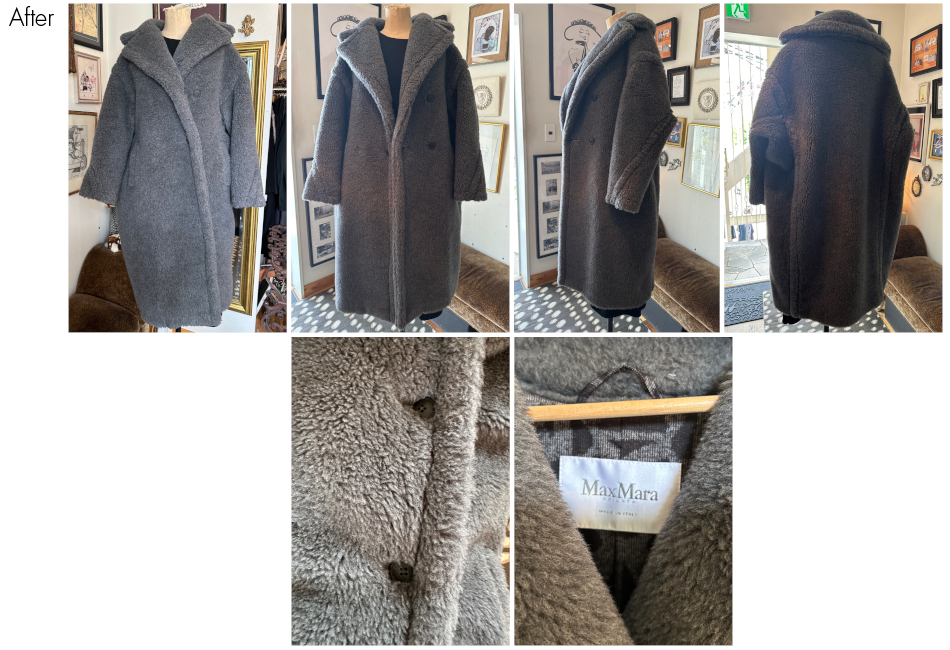 ハイブランド お直し,マックスマーラお直し,maxmara, max maraビックコート,マックスマーラコート　お直し,ハイブランド お直し,春物　お直し,コレクションブランドアイテム　お直し,デザイナーズアイテム　お直し