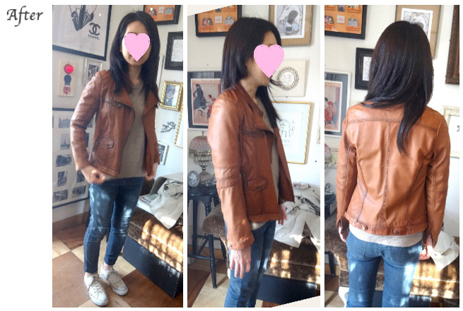 レザージャケット(ライダース) お直し S・N 様<