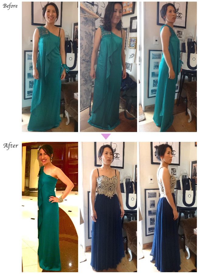 ドレスお直し 矢島美里 様