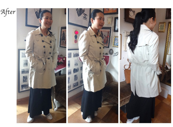 トレンチコートお直し 宗聡子 様