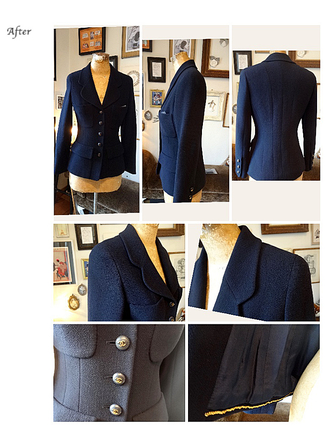 CHANEL、GUCCIジャケットお直し 【郵送依頼(沖縄)リモート対応】 Y様