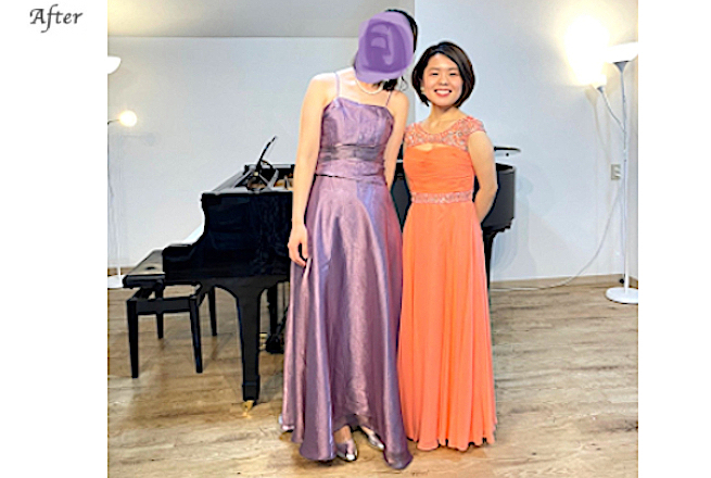 レディースお直し,ドレスお直し,小笠原様