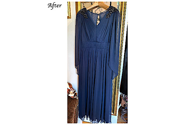 レディースお直し,マザードレス　お直し,ドレスお直し,海渡陽子 様