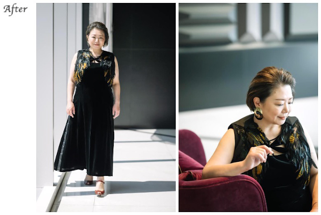 レディースお直し　　ベルベットドレス　Missoniパンツお直し　W・K 様,,ハイブランドお直し,ミッソーニ