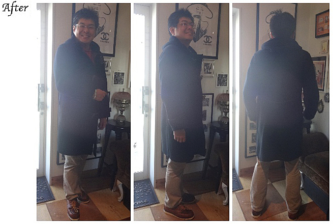 Burberryコートお直し　バーバリーコートお直し　 川村明啓様