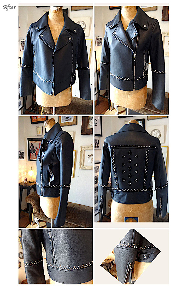 ライダース（スタッズ付き）お直し　K・S 様<